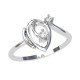 White Gold Ring for Girl