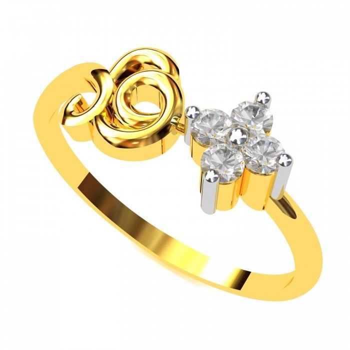 Designer Yellow Gold Ring