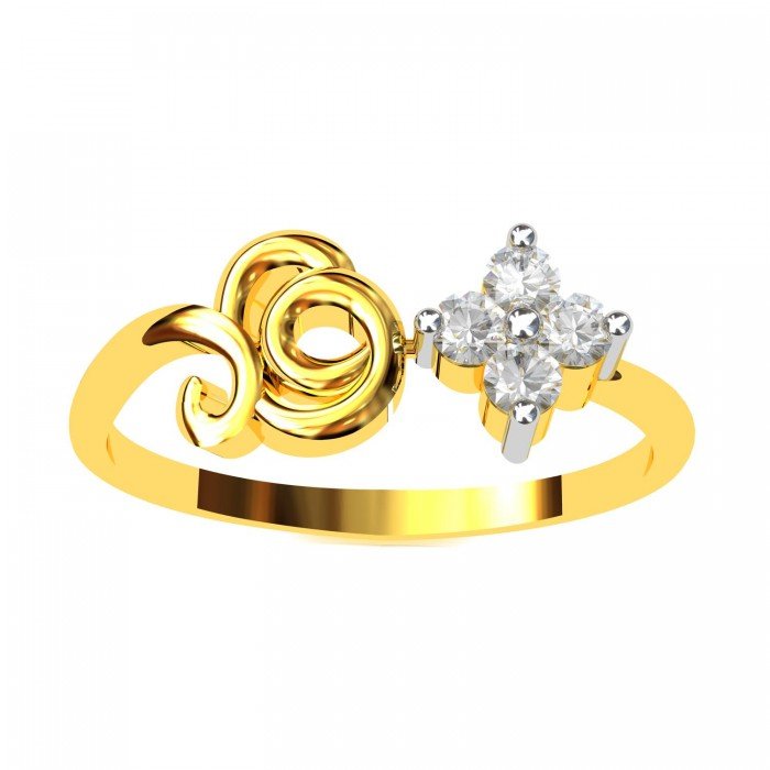 Designer Yellow Gold Ring