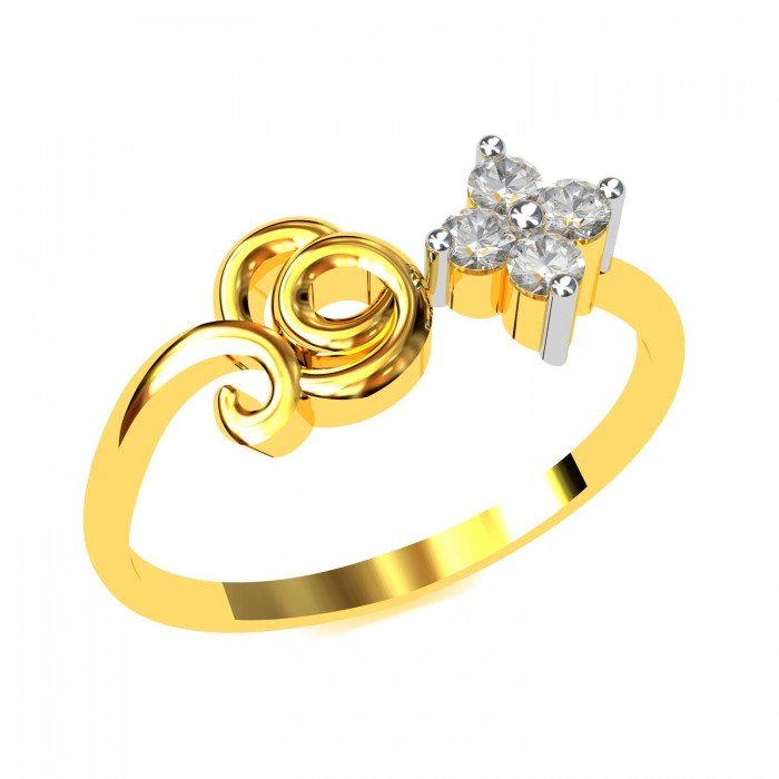 Designer Yellow Gold Ring