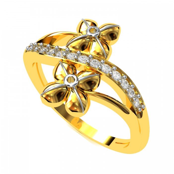 Unisex American Diamond Ring