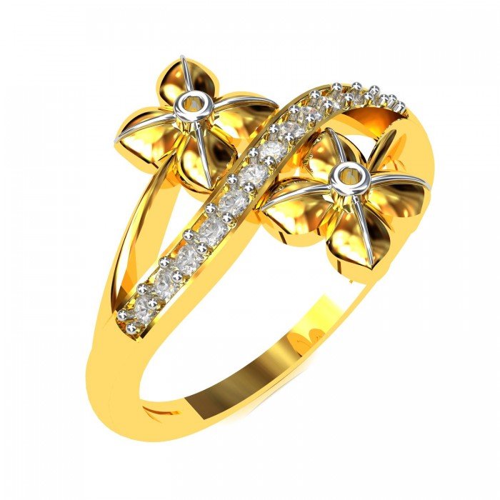 Unisex American Diamond Ring