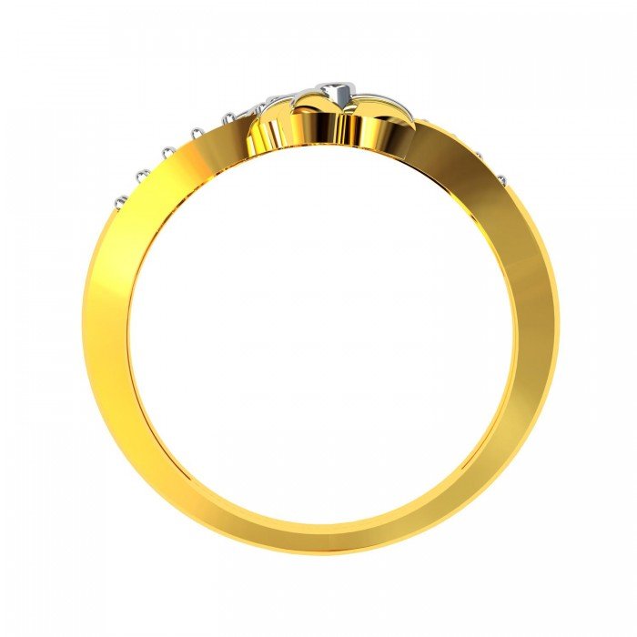 Unisex American Diamond Ring