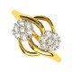 Double Cluster American Diamond Ring Double Cluster American Diamond Ring
