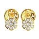 Small Stud Earrings Gold