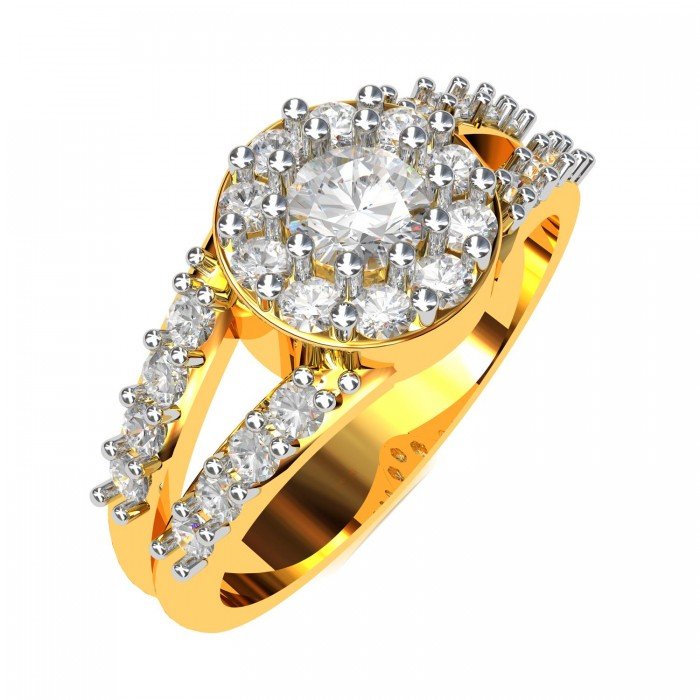 Solitaire Wedding Engagement Ring