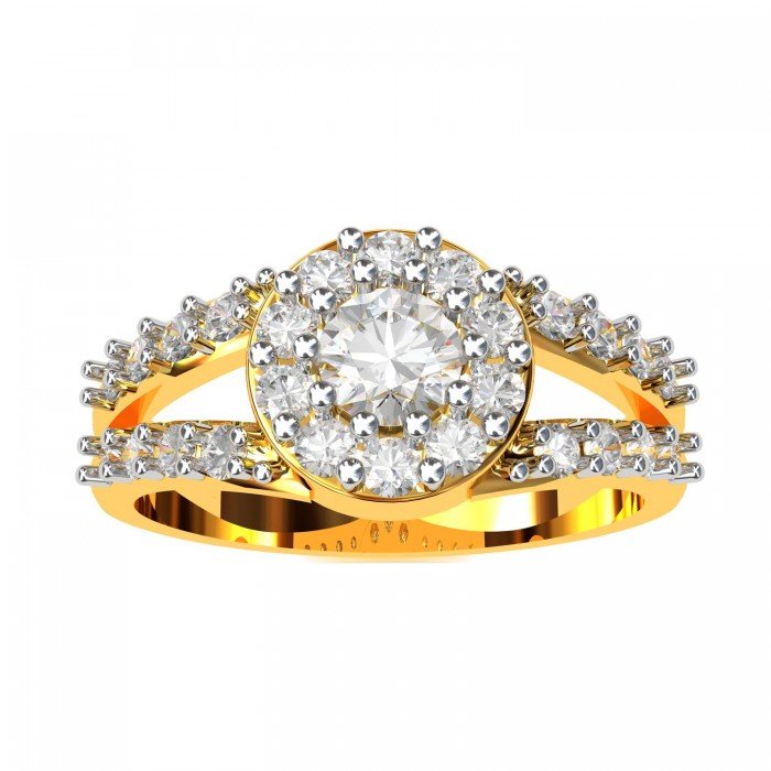 Solitaire Wedding Engagement Ring