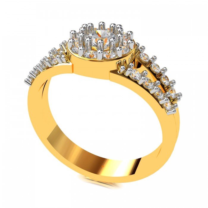 Solitaire Wedding Engagement Ring