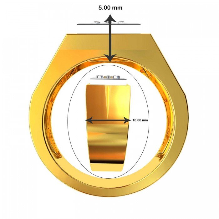 Solitaire Rings for Men's
