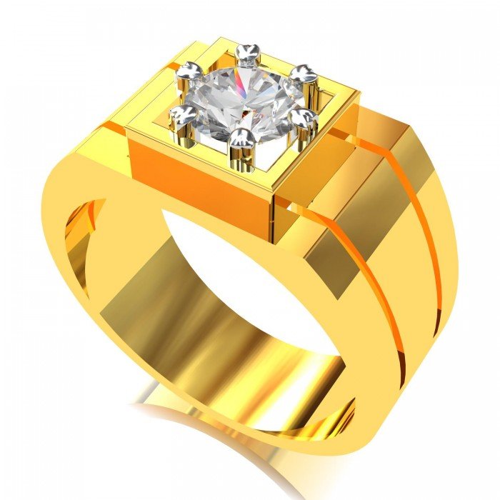 Solitaire Rings for Men