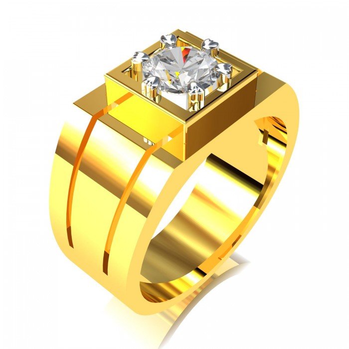 Solitaire Rings for Men