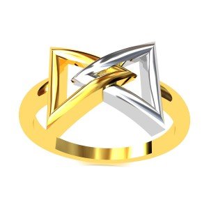 Triangle Gold Ring