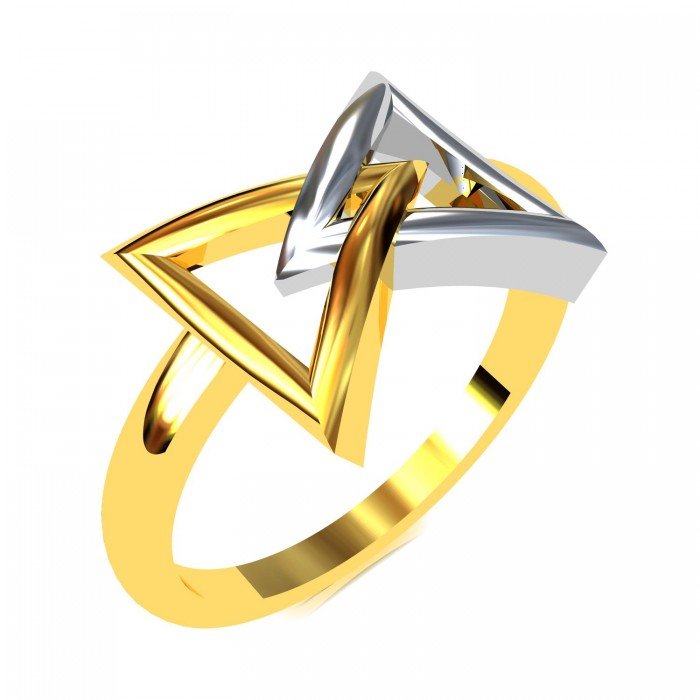 Triangle Gold Ring