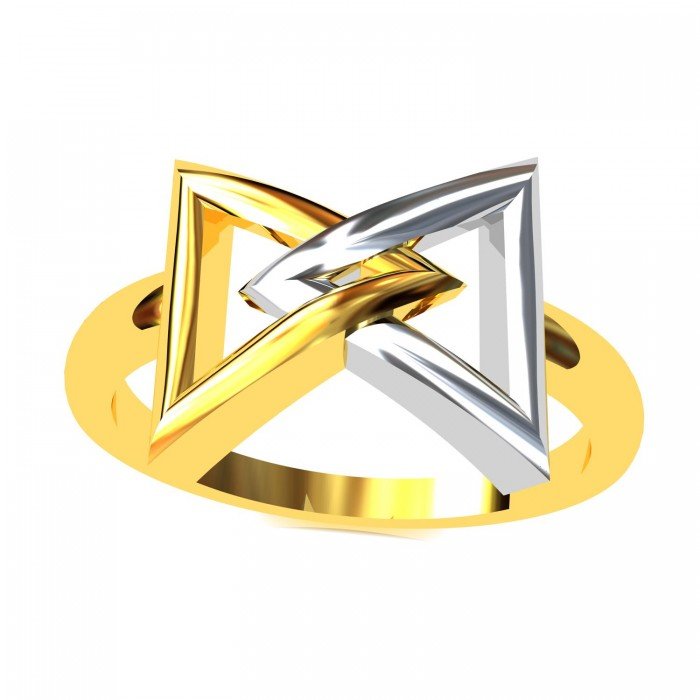 Triangle Gold Ring