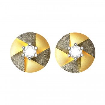 Gold Stud Earrings