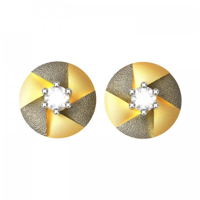 Gold Stud Earrings