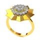 Cluster American Diamond Engagement Ring Cluster American Diamond Engagement Ring