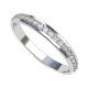 White Gold American Diamond Ring