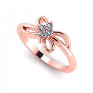Rose Gold Ring For Girl