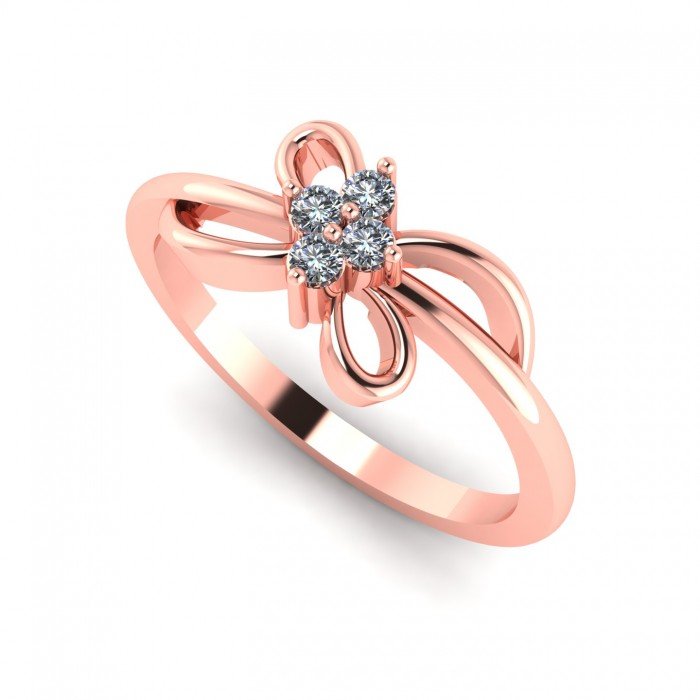 Rose Gold Ring For Girl