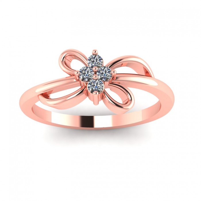 Rose Gold Ring For Girl