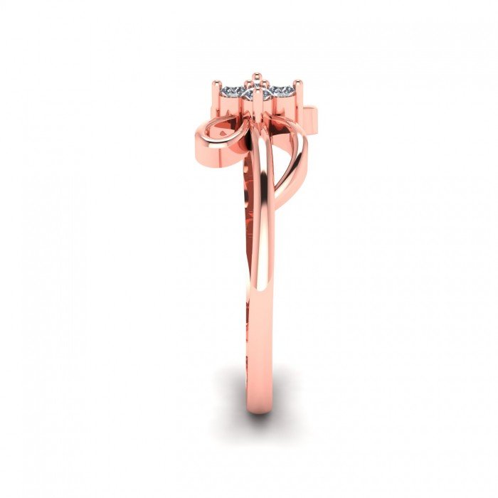 Rose Gold Ring For Girl