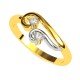Unique Modern Gold American Diamond Ring Unique Modern Gold American Diamond Ring
