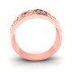 Rose Gold Ring American Diamond