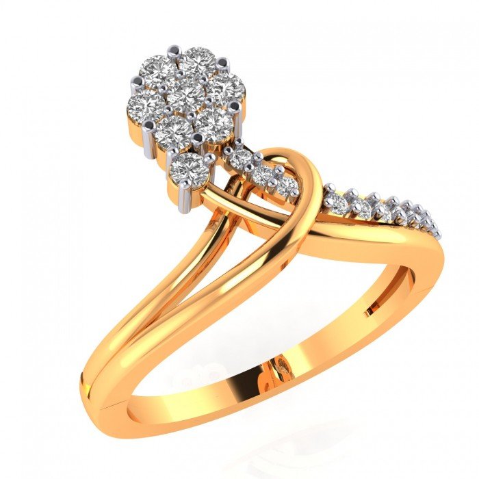 Artificial Diamond Cluster Ring