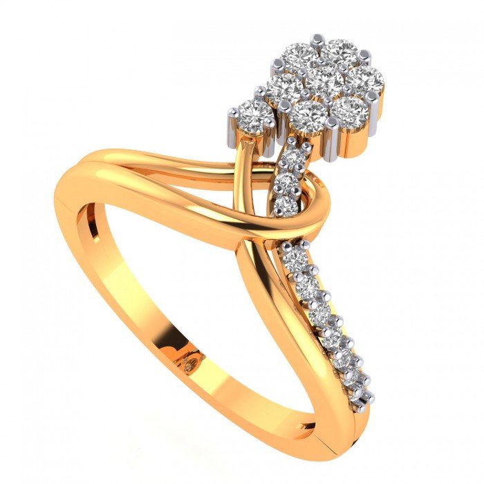 Artificial Diamond Cluster Ring