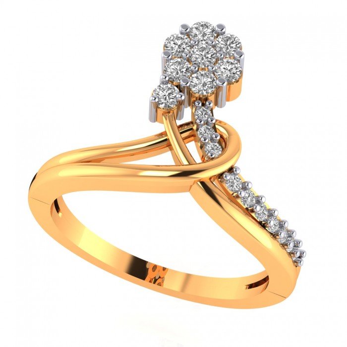 Artificial Diamond Cluster Ring