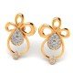 Modern Gold Earring