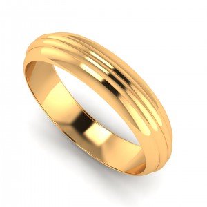 Solid Gold Band Ring