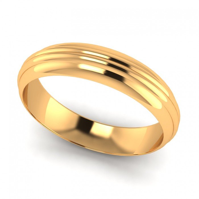 Solid Gold Band Ring Solid Gold Band Ring