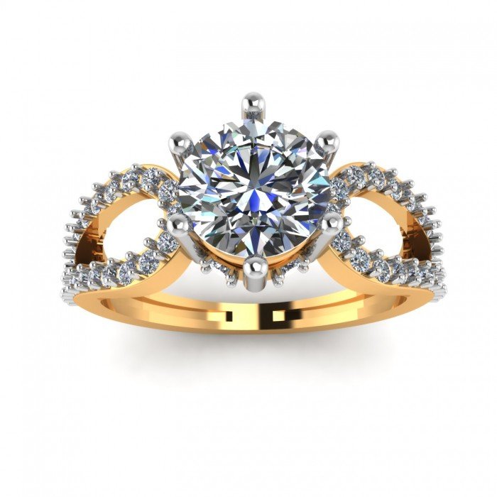 14K Hallmark Solitaire Ring