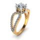 14K Hallmark Solitaire Ring