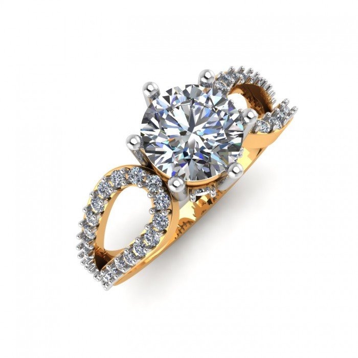 14K Hallmark Solitaire Ring