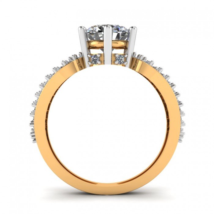 14K Hallmark Solitaire Ring