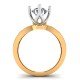 14K Hallmarked Yellow Gold Promise Ring