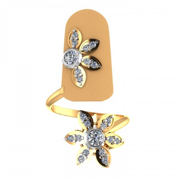 Yellow Gold Nail Ring Yellow Gold Nail Ring