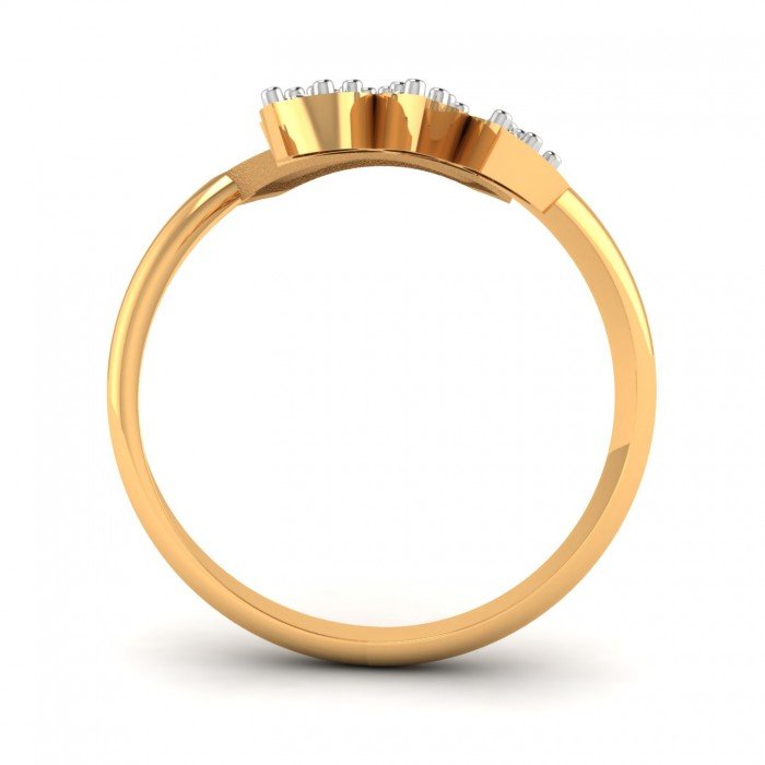 Yellow Gold 14K Nail Ring