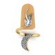 Yellow Gold 14K Hallmarked Nail Ring Yellow Gold 14K Hallmarked Nail Ring