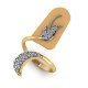 Yellow Gold 14K Hallmarked Nail Ring Yellow Gold 14K Hallmarked Nail Ring