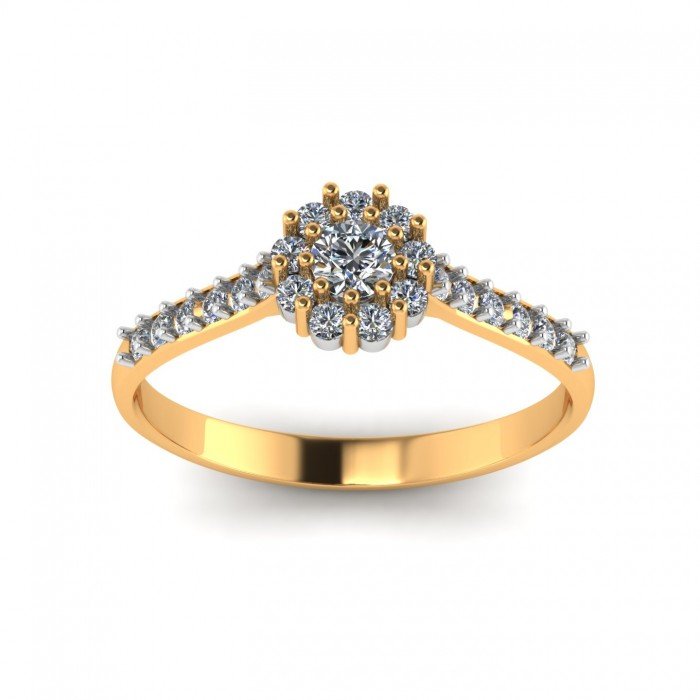 Cluster Diamond Ring