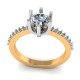 Single Solitaire Diamond Ring