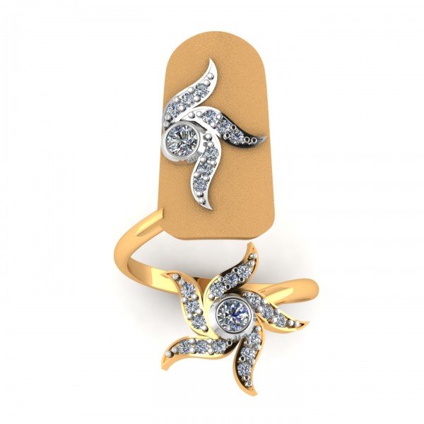 Yellow Gold Nail Rings Yellow Gold Nail Rings