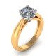 Single Solitaire Artificial Diamond Ring