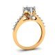 Single Solitaire CZ Diamond Ring