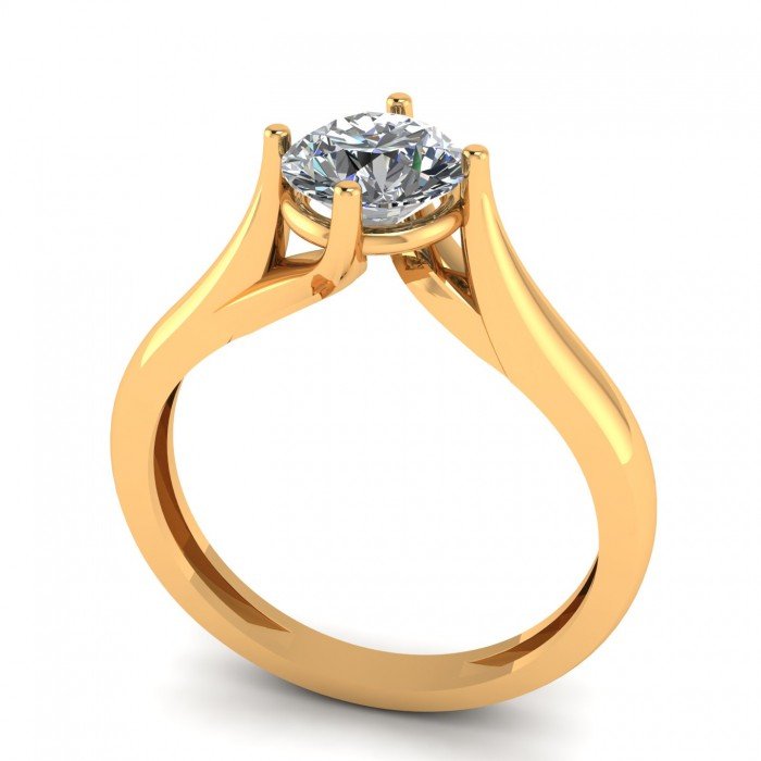 Stylish Solitaire Ring