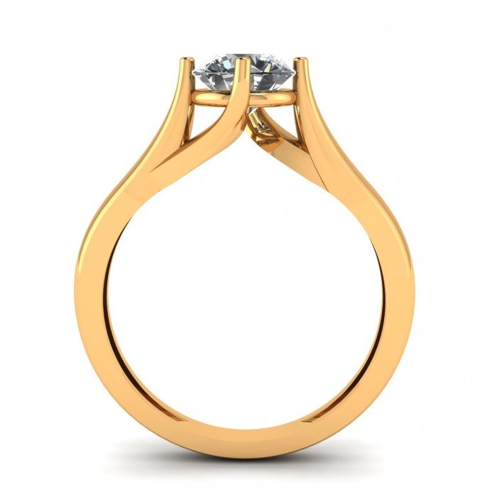 Stylish Solitaire Ring